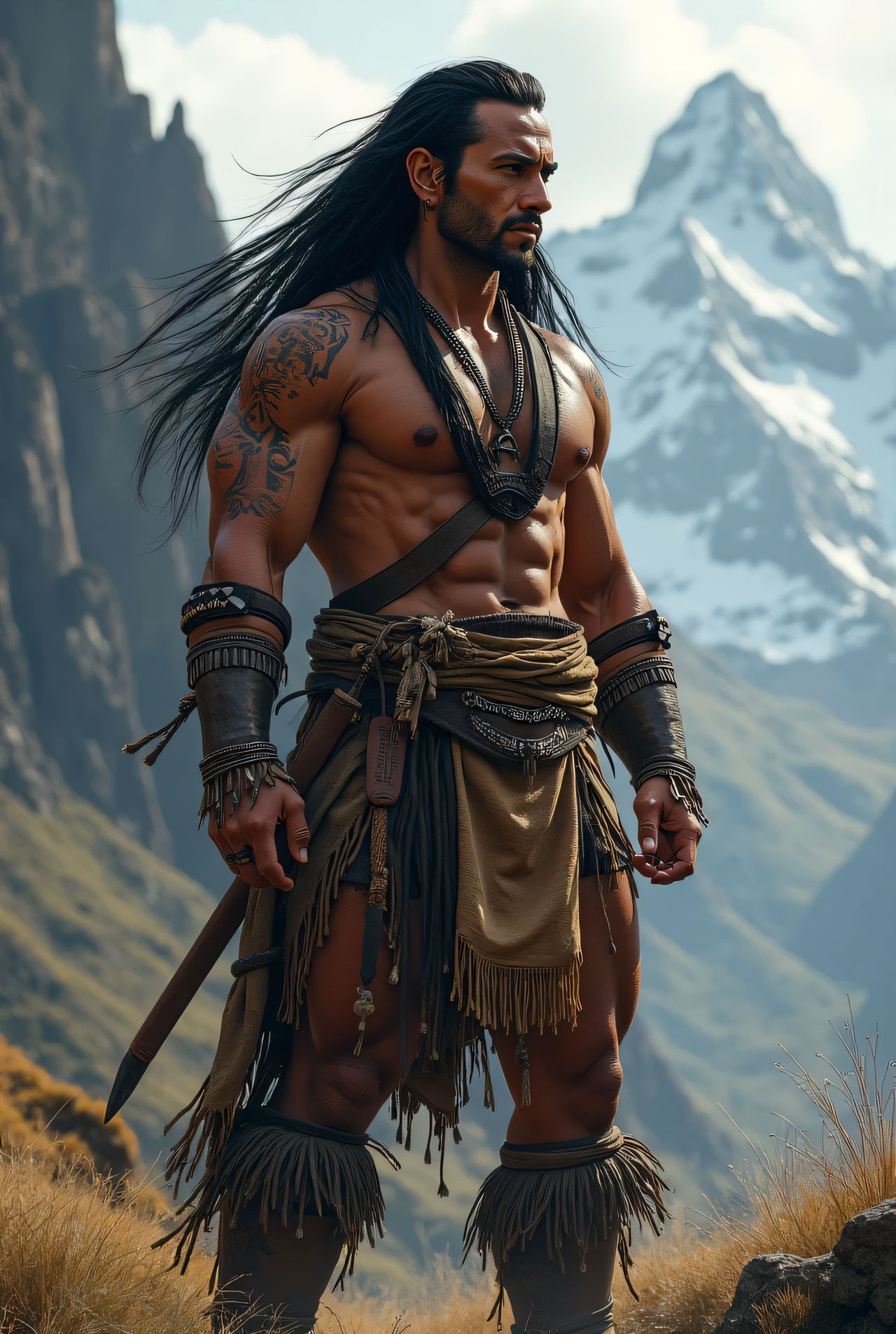Native Warrior by RogueVincent on DeviantArt
