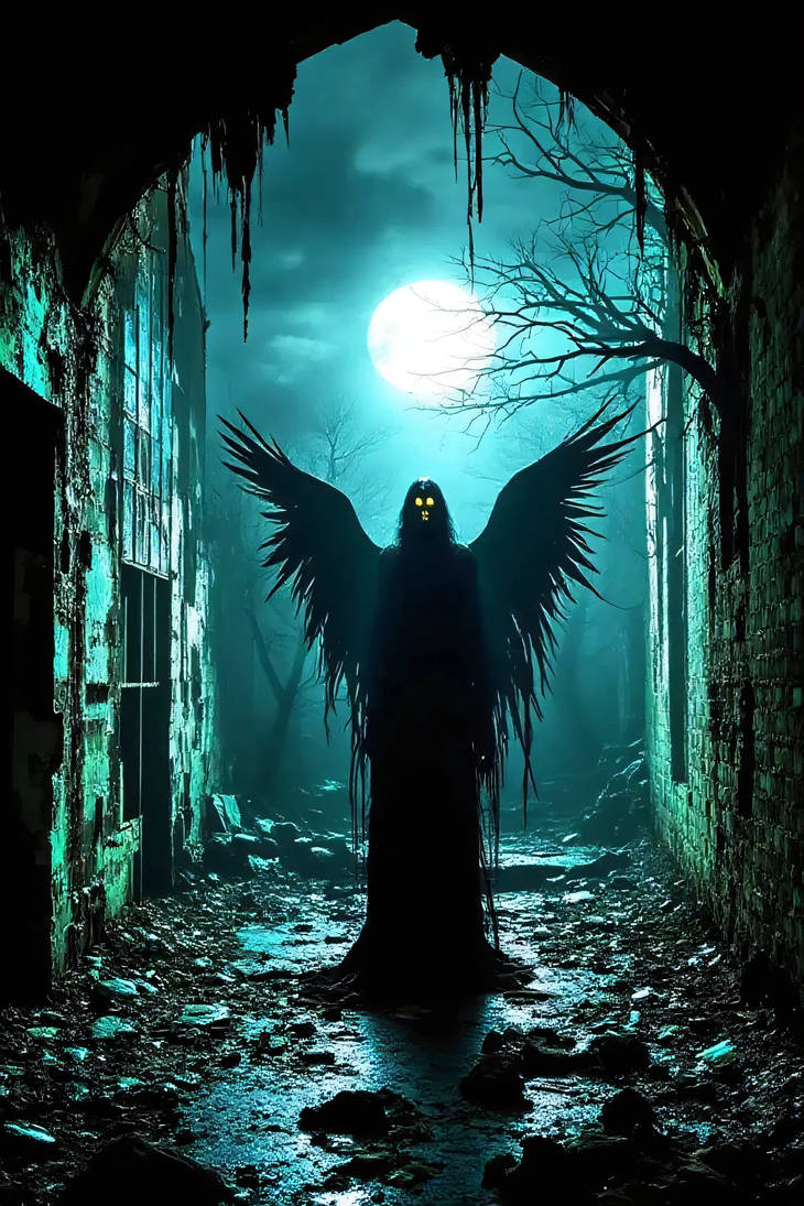 Fallen Angel Rear View Fallen Angel by RogueVincent on DeviantArt