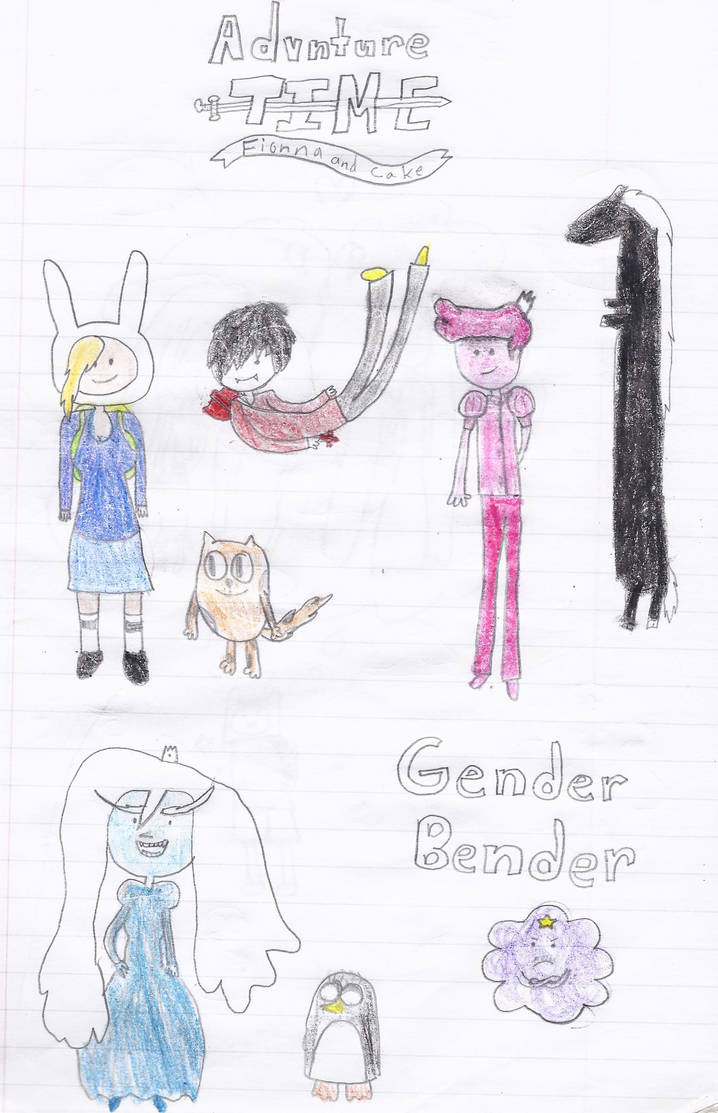 Adventure time Gender bender by Sassybear on DeviantArt