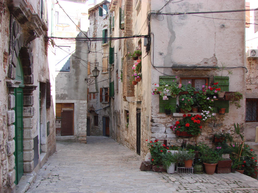 Rovinj streets