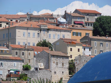 Old city core of Vrsar, Istria