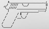 ascii pistol by poniesanddoritos on DeviantArt