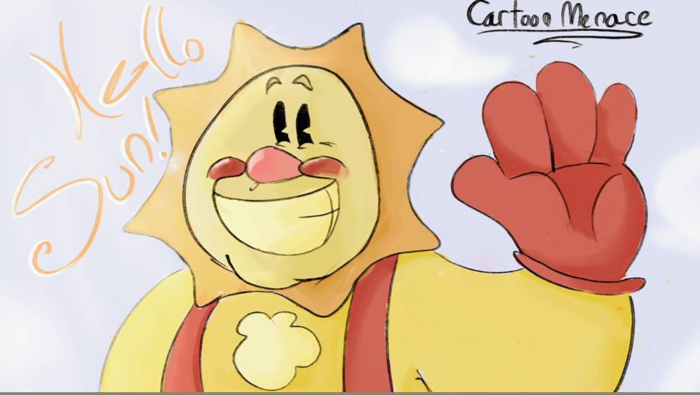 Hello Mr.Sun!! (Sundrop redesign) by CartoonMenace on DeviantArt