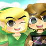 Toon Link and Peanut Butter Gamer :PBG: