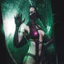 Mileena Mortal Kombat 9 cosplay