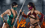 Mileena alternate costumes Mortal Kombat 9