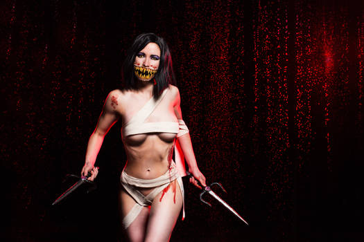 Mileena cosplay Mortal Kombat 9