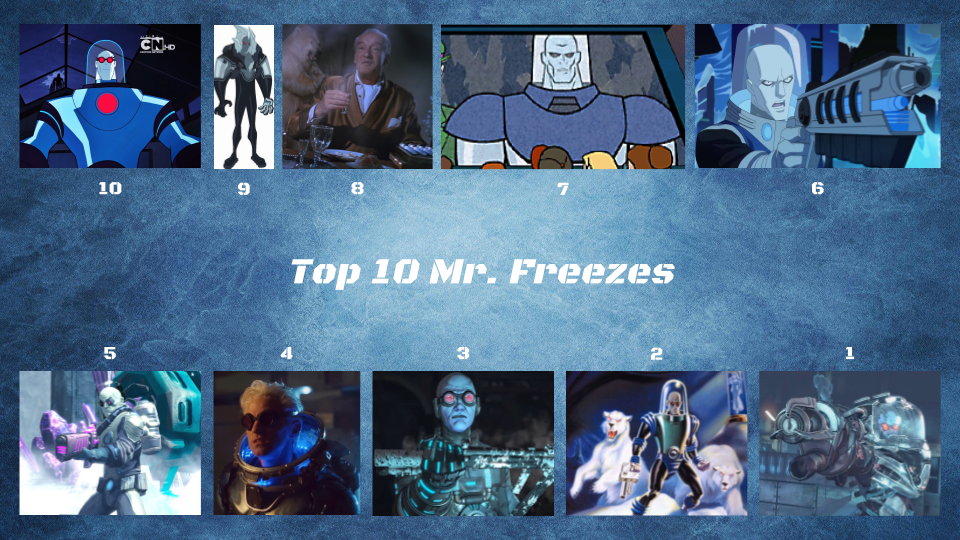 UPDATED: Top 10 Mr. Freezes