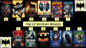 Top 12 Batman Movies