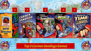 Top 5 Carmen Sandiego Games