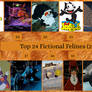 Top 24 Fictional Felines - Part 1