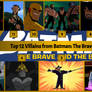 Top 12 Brave and the Bold Villains