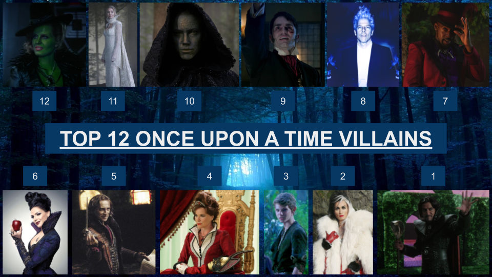 Top 12 Once Upon A Time Villains By JJHatter On DeviantArt top-12-once-upon-a-time-villains-by-jjhatter-on-deviantart