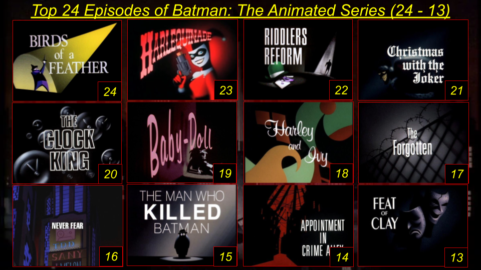 Top 24 Batman The Animated Series Episodes Part 1 by JJHatter on DeviantArt Top 24 Batman The Animated Series Episodes Part 1 by JJHatter on DeviantArt