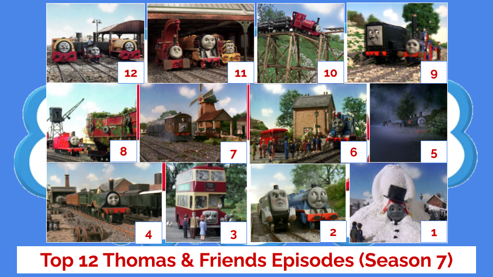 Top 12 Thomas and Friends Season 7 Episodes by JJHatter on DeviantArt Top 12 Thomas and Friends Season 7 Episodes by JJHatter on DeviantArt