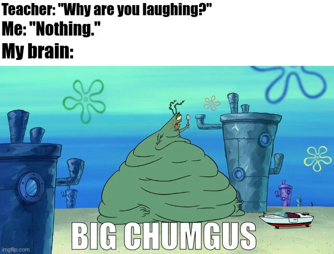Spongebob laughing - Imgflip