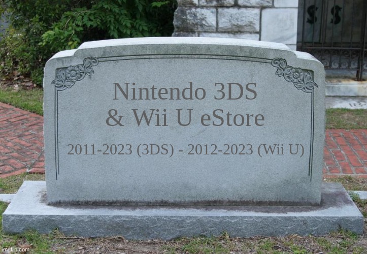 Nintendo eShop 3DS and Wii U are closed forever! by Object336Tetris909 on  DeviantArt