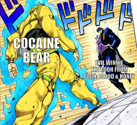 Pooh Blood N Honey VS Cocaine Bear Meme