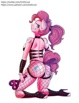Mean Pinkie Pie want a spanking