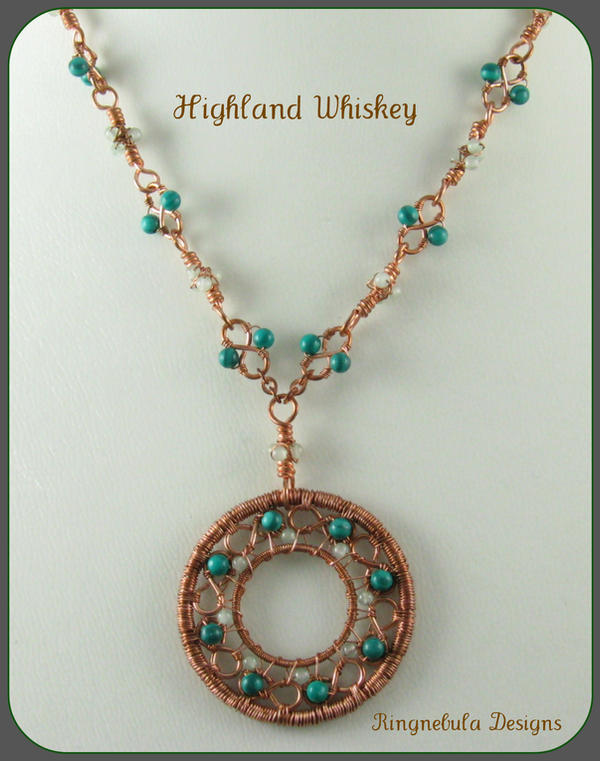 Highland Whiskey Necklace....