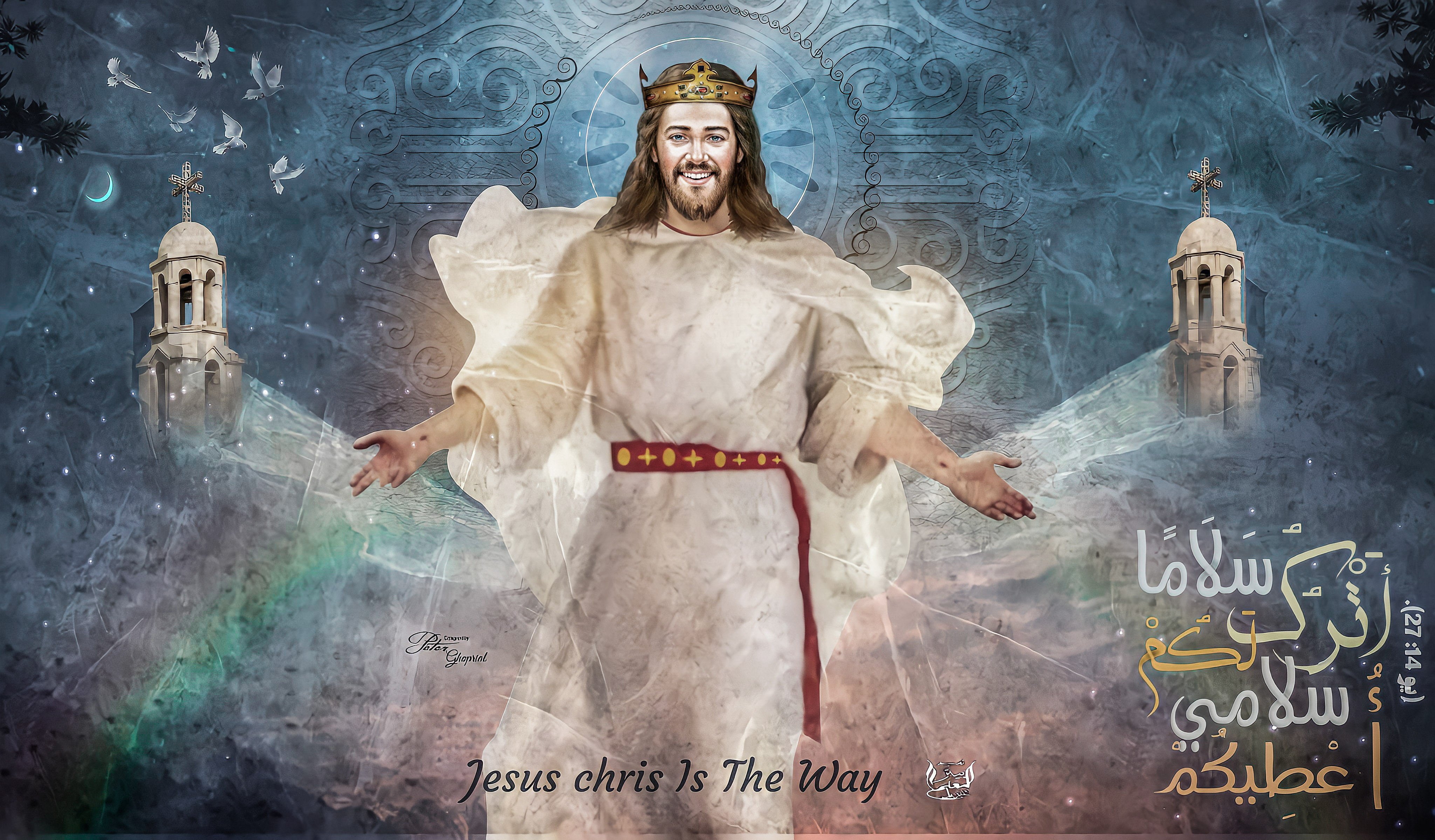 Jesus christ designed by peter ghoprial jddii by peterghoprial on DeviantArt Jesus christ designed by peter ghoprial jddii by peterghoprial on DeviantArt