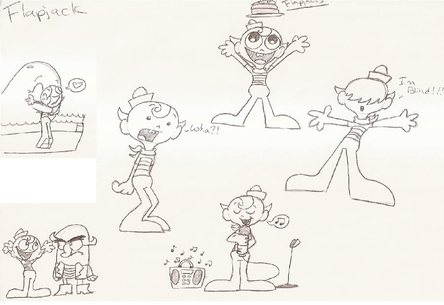 Pyjack Drawing Flapjack Sketches by pianomanjojo on DeviantArt