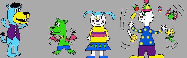 Spring animatronics,Group 3(FNAF AU) by Mel1965 on DeviantArt