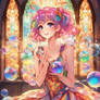 A rainbow bubble queen collection #1