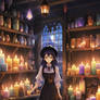 The candle shop witch