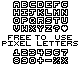 F2U Pixel Letters