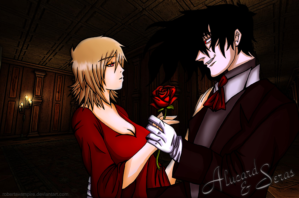 Dance with me, my servant. - Alucard X Seras by robertavampire on DeviantArt