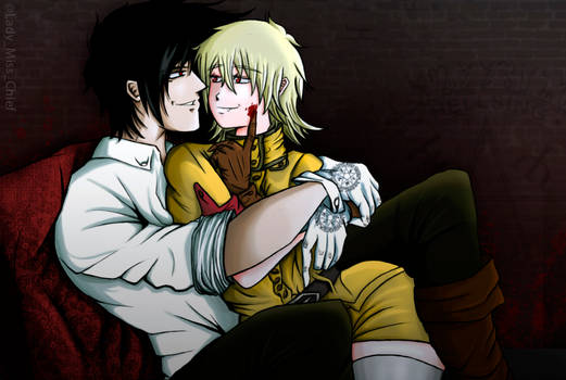 King and Queen by Trickster-Red on DeviantArt Alucard, Hellsing ultimate anime, Hellsing alucard
