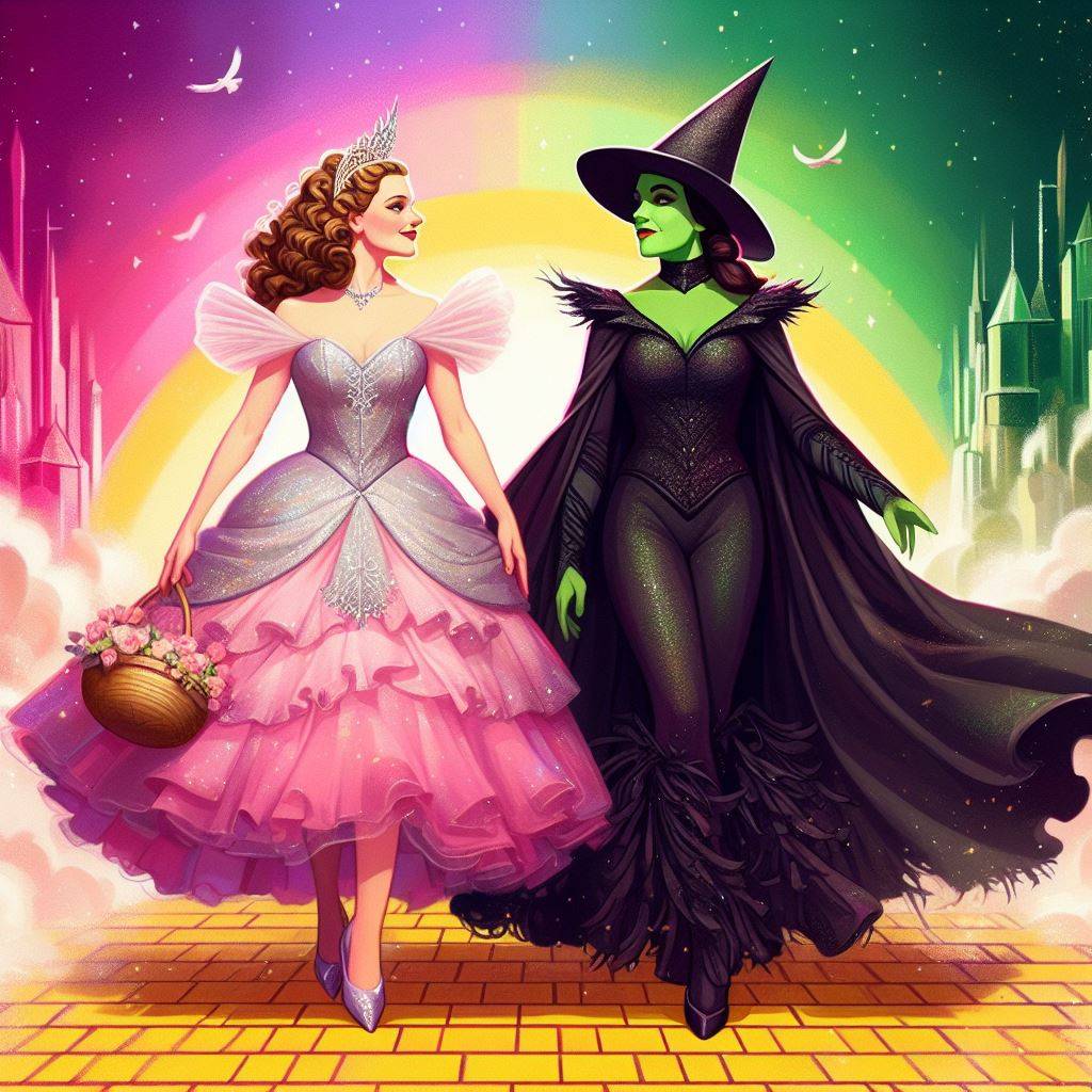 Glinda and Elphaba #2 by WickedWitch1996 on DeviantArt