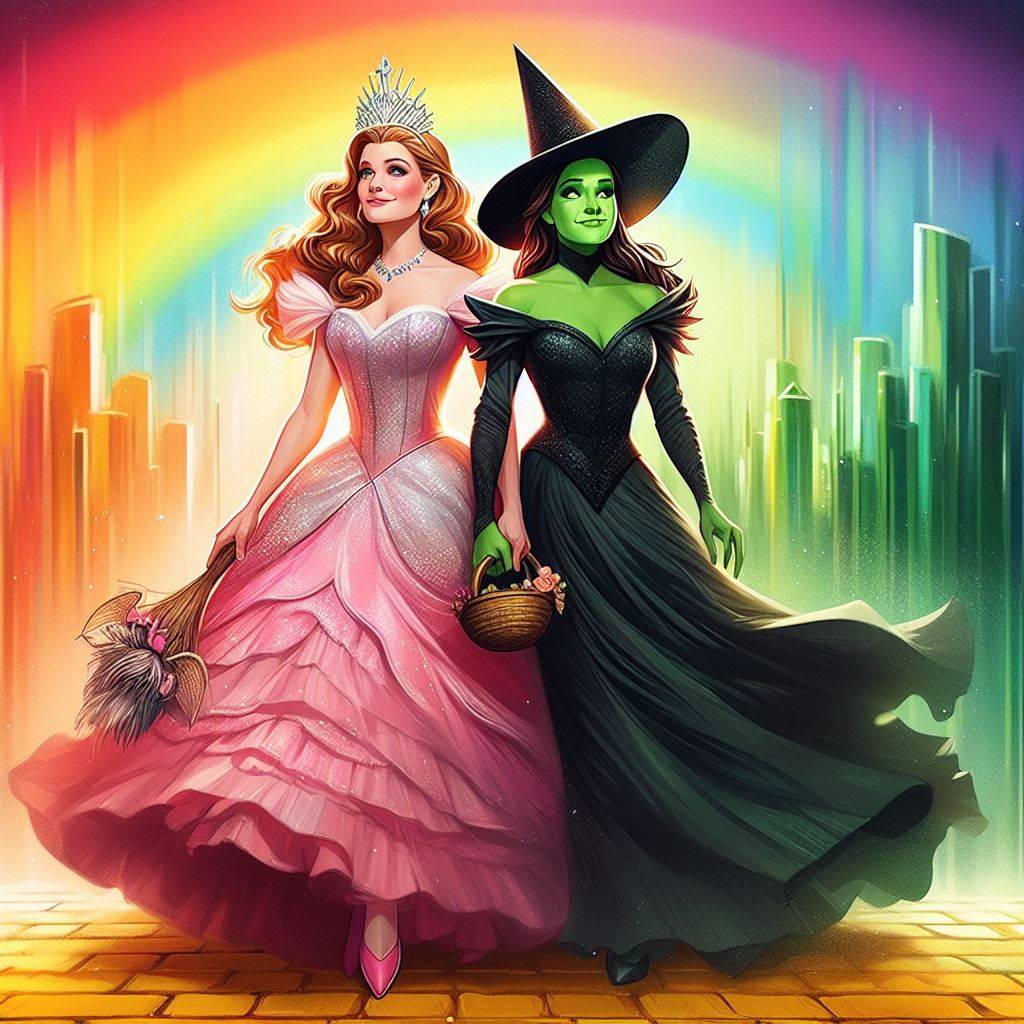 Glinda And Elphaba 3 By WickedWitch1996 On DeviantArt glinda-and-elphaba-3-by-wickedwitch1996-on-deviantart