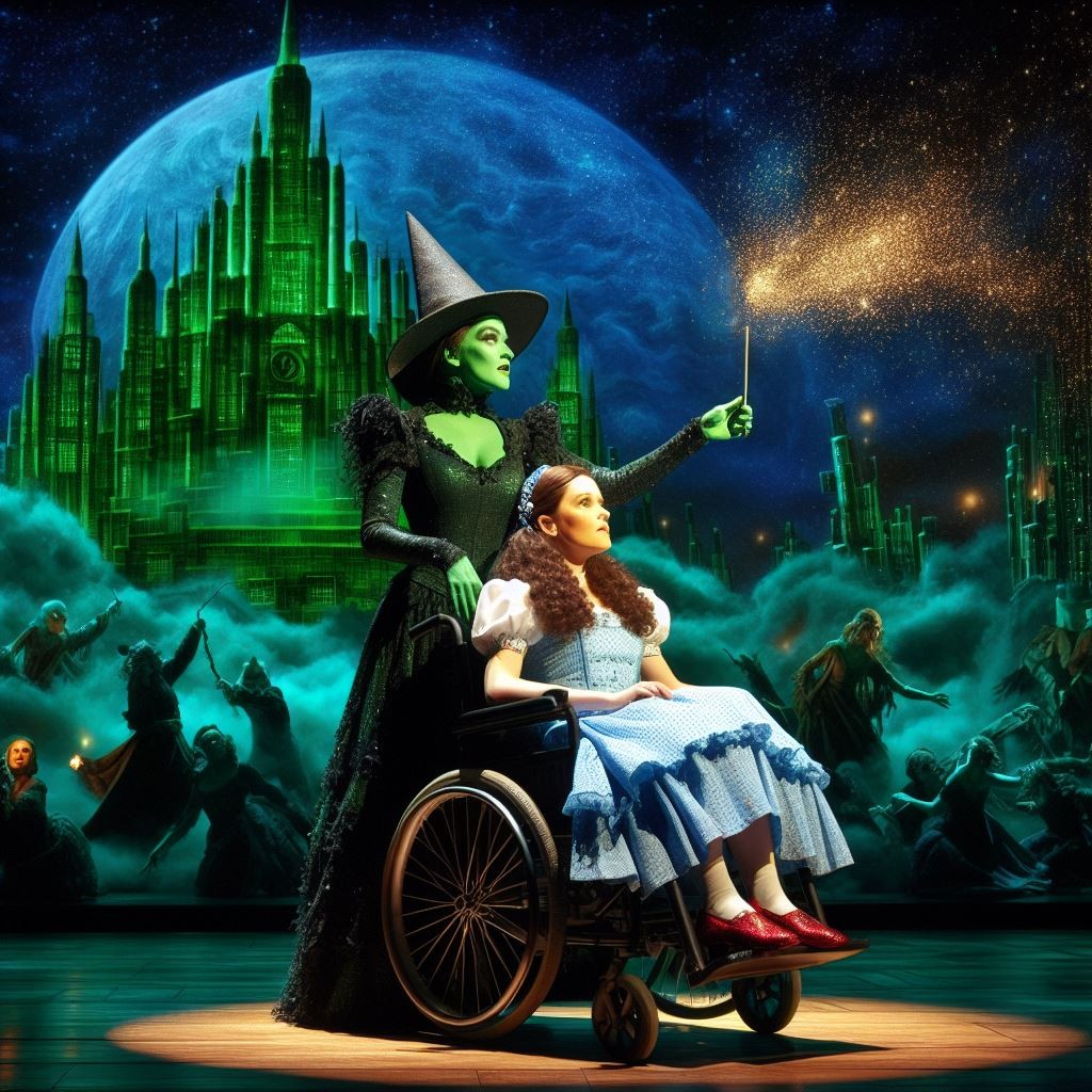 Elphaba And Nessarose 1 By WickedWitch1996 On DeviantArt elphaba-and-nessarose-1-by-wickedwitch1996-on-deviantart