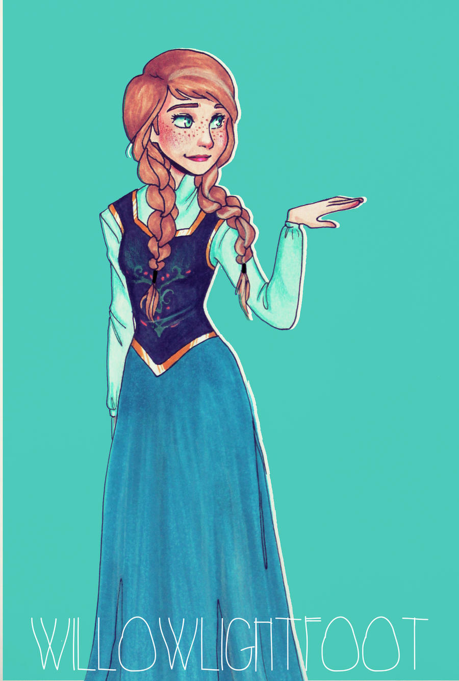 Anna by WillowLightfoot on DeviantArt