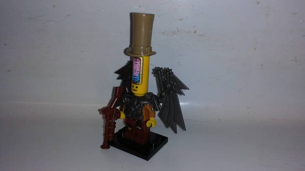 Custom LEGO Figure #2 Mr. Steam Brain