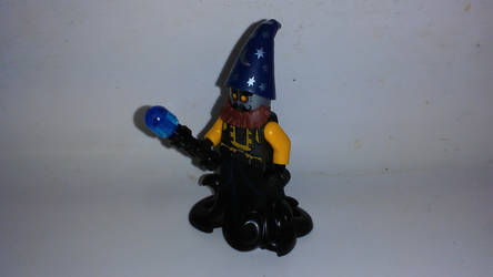 Custom LEGO Figure #3 Scrap Beard the Robo Wizard