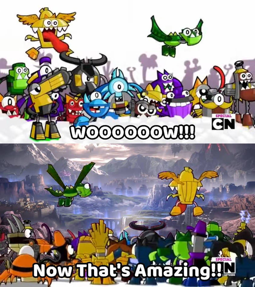 Mixels Real World Mixels react to see World of Light by Gisylove-64 on DeviantArt