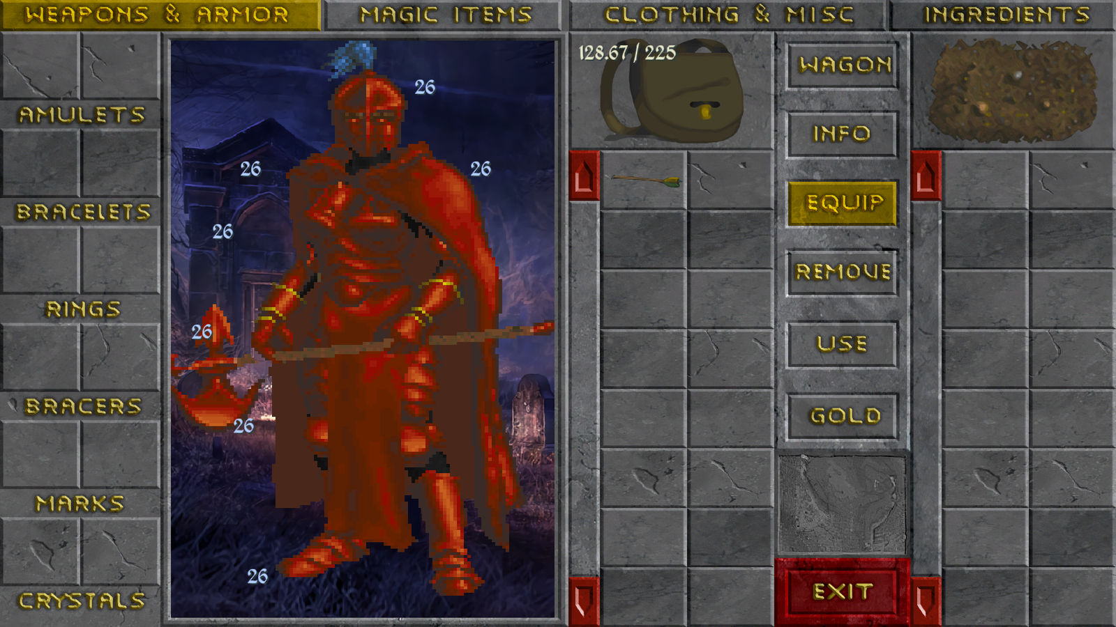 Elder Scrolls Daggerfall Vampire Warrior by Brandon-Vortex on DeviantArt