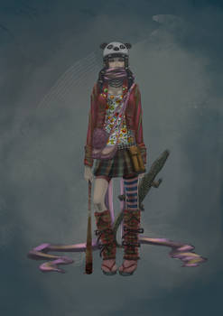 Harajuku 'warrior' design