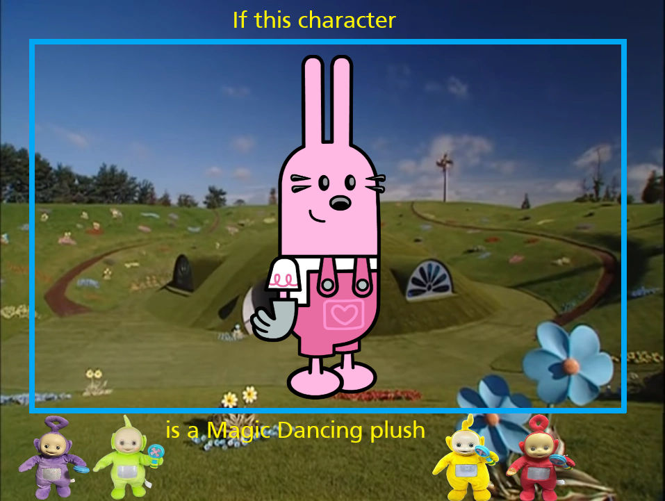 If Widget is a Magic Dancing Plush by MuscleBobMan93 on DeviantArt