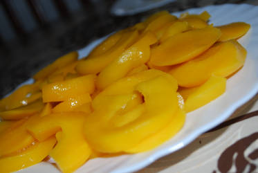 Sliced Peach