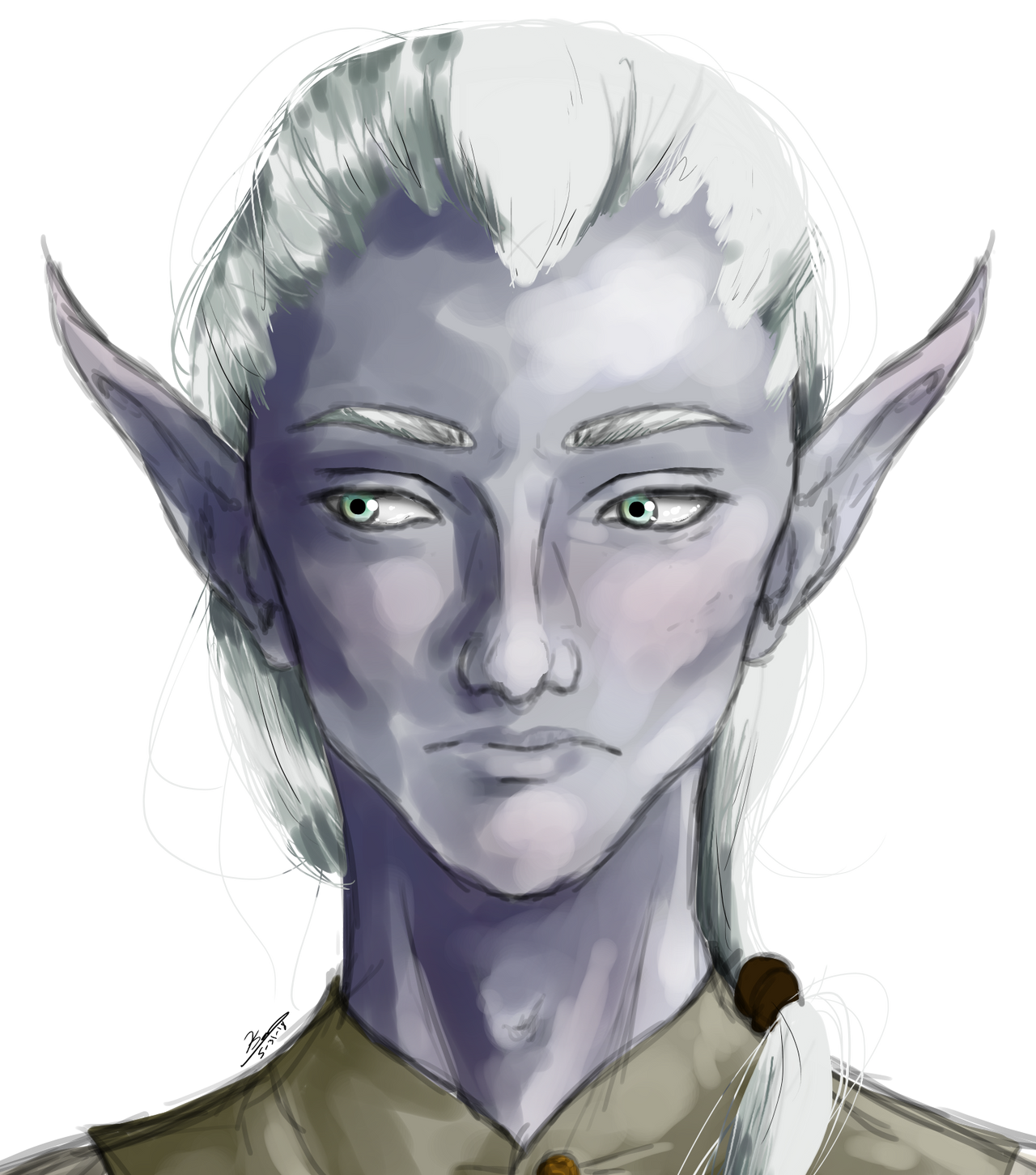 Gunslinger Drow by Lady-Abbington on DeviantArt