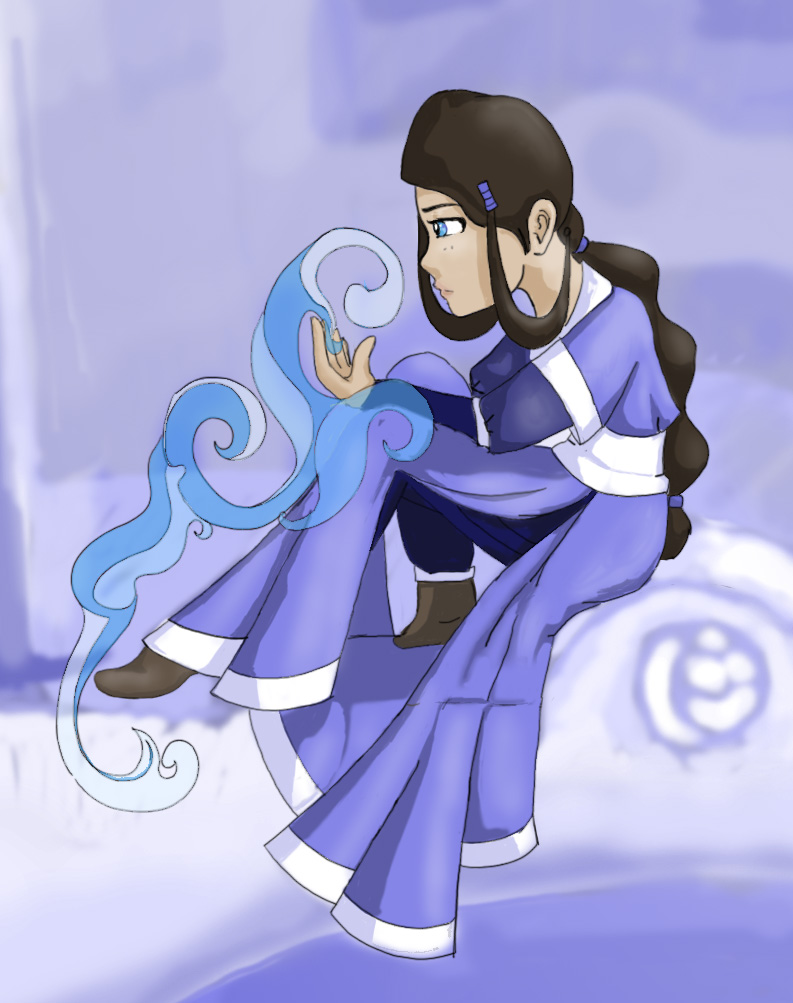 Katara at the North Pole