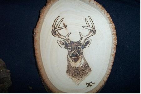 Buck - Woodburning