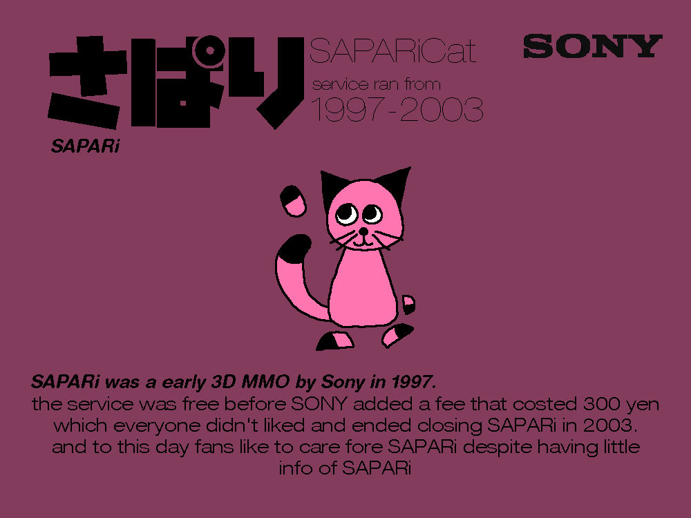 SAPARi Cat by elinery2005 on DeviantArt