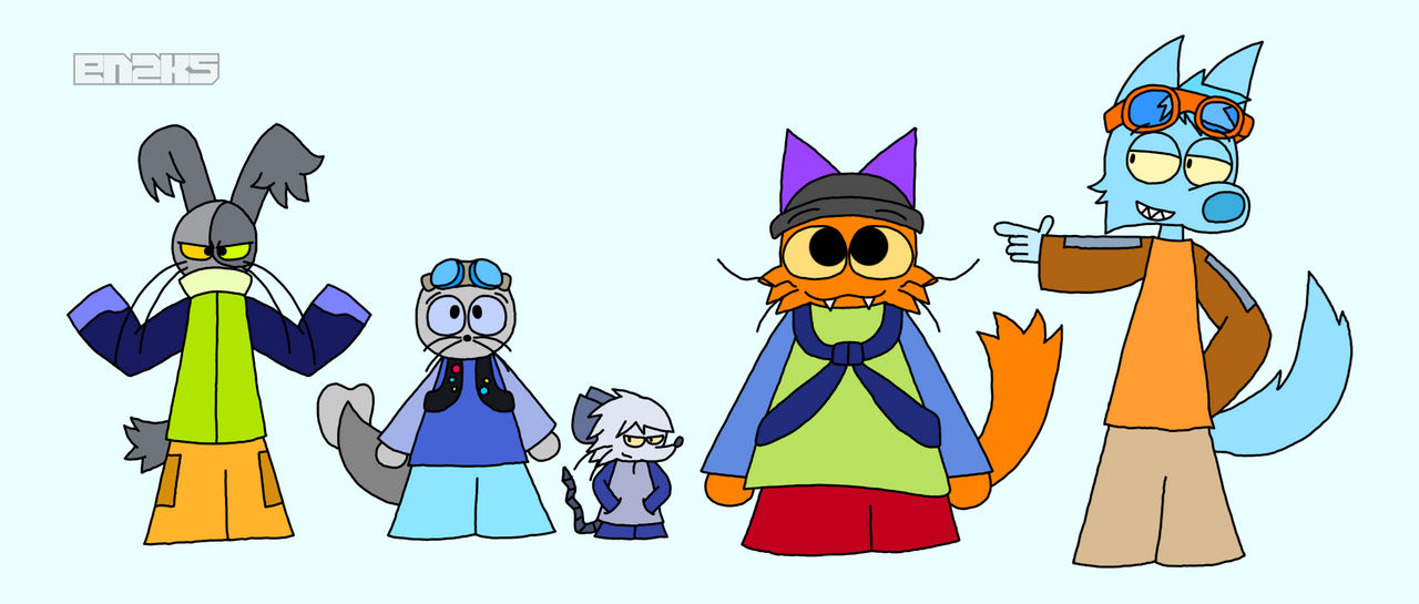 Cool Toony Character Designs by elinery2005 on DeviantArt