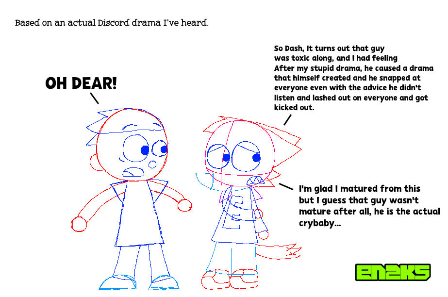 Toxic Draws Doink Sketch: Toxic Guy Drama by elinery2005 on DeviantArt