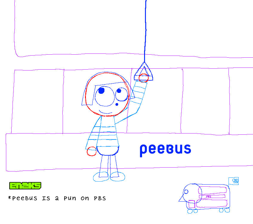 Peebus Doink Sketch: Peebus by elinery2005 on DeviantArt
